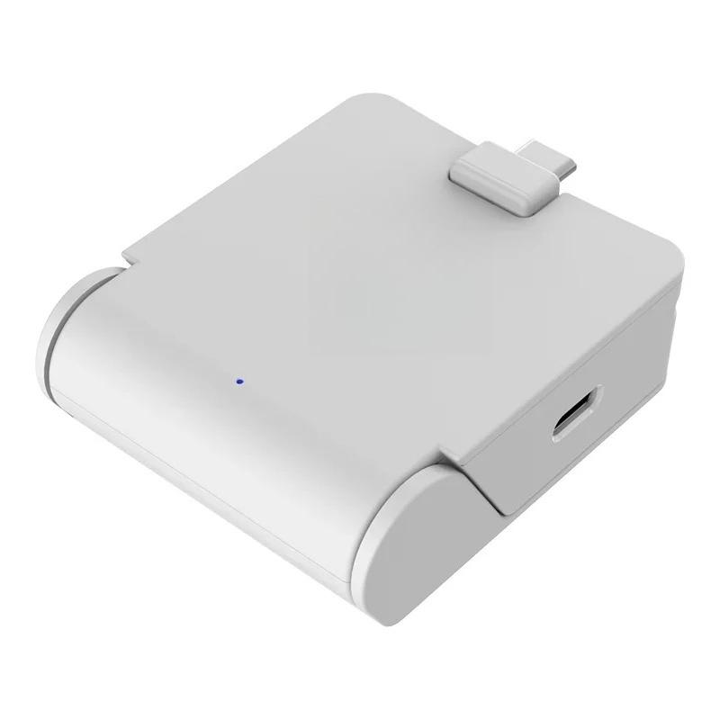 Convenient Foldable Mini Charging Stand for PS5 Portal Console with Type-C Charging Input&Out Port