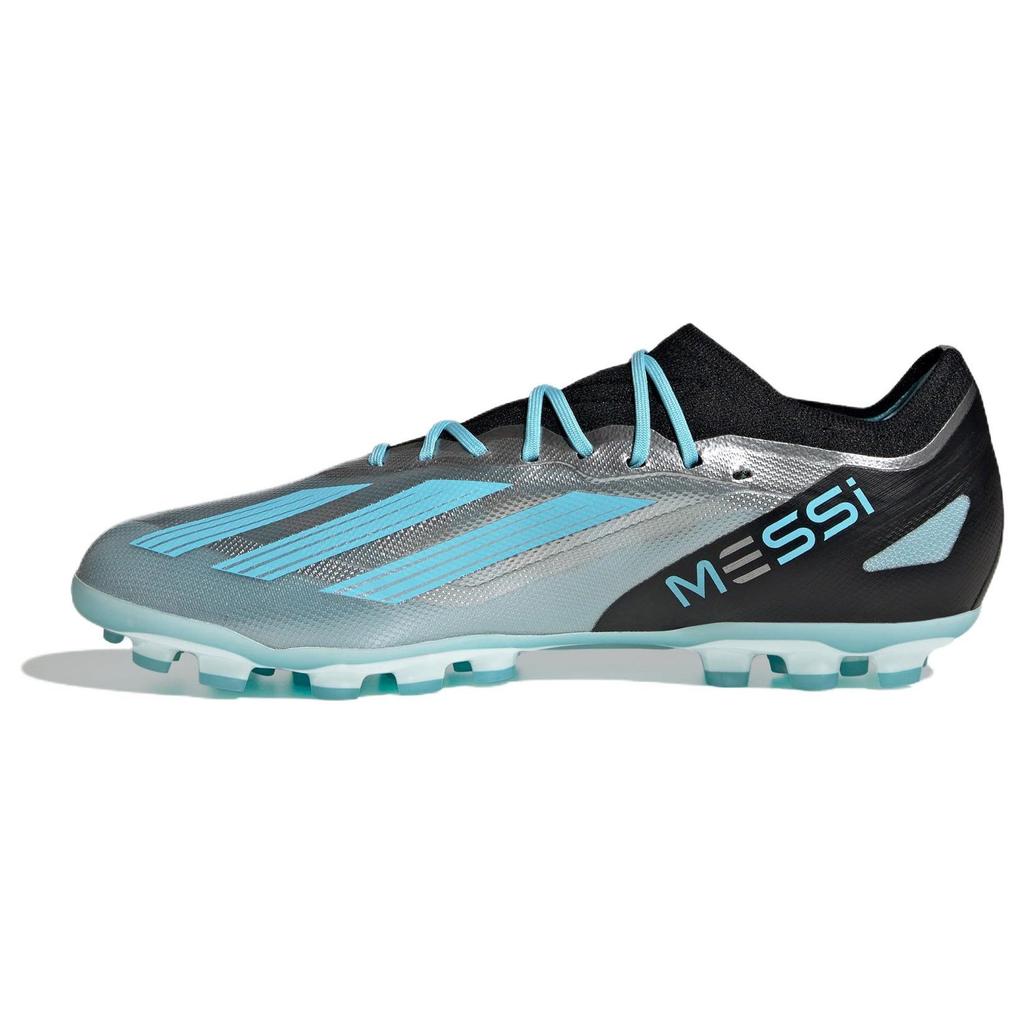 adidas X Crazyfast Messi.1 2G/3G AG 'Silver Blue Core Black' IF0154