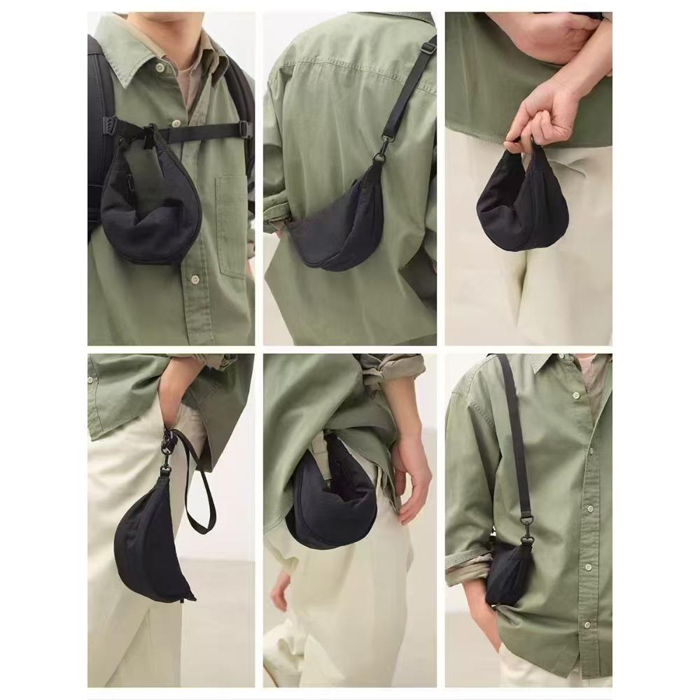 Mini Women's Nylon Shoulder Bag Casual Sports Female Hobos Crossbody Bags Fashion Female Fanny Pack Purse Handbags
