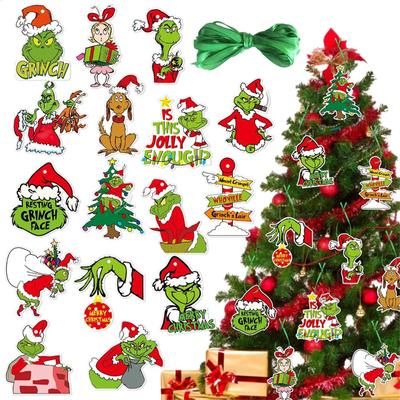 Christmas E-lf Pendants Merry Christmas Decor Hanging String Craft Design Decor For And Crafts Christmas Holiday Wedding Party Supply
