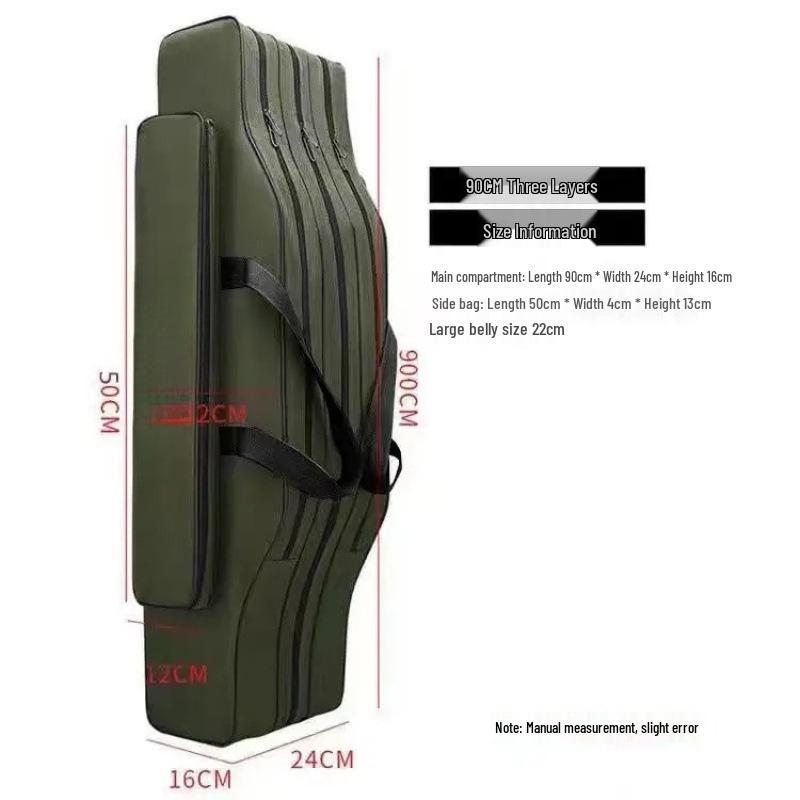 Durable Fishing Bag - Large Capacity, Two or Three Layers, Free Shipping