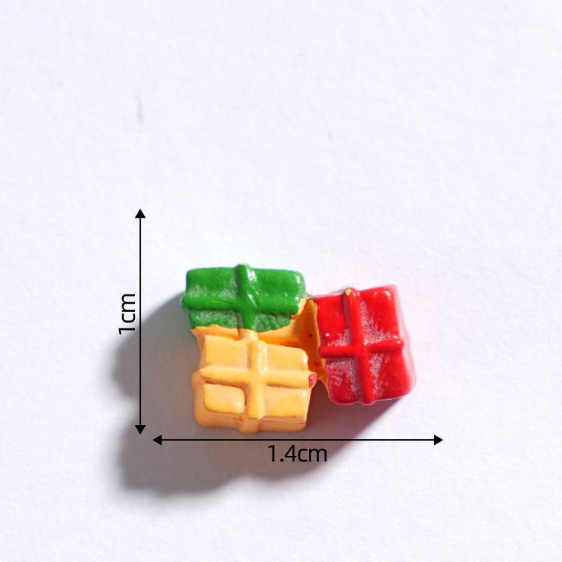 

Christmas Gingerbread Man Figurines Decorative Accessories Car Micro-landscapes Christmas Small Ornaments 10#