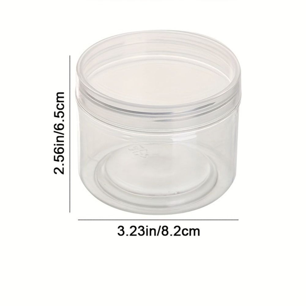 Plastic Food Spices Container Transparent Miscellaneous Grain Tank Candy Jewelry Jars  Cereal