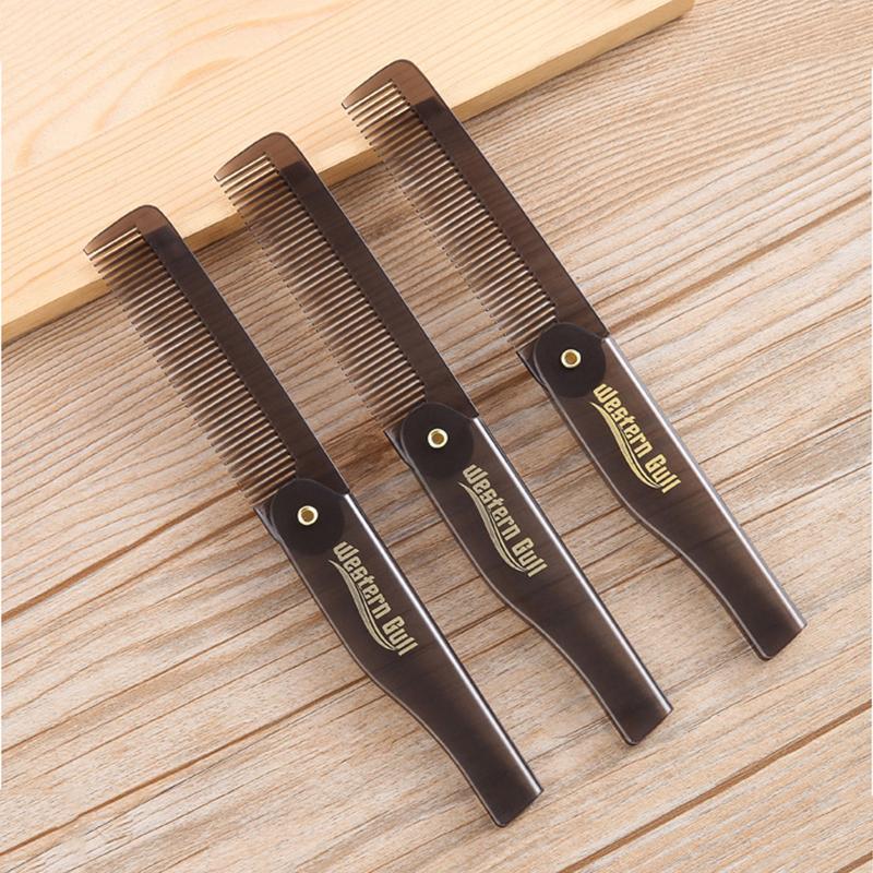 Pocket Size Folding Comb for Men Oil Head Hair Styling Tool Compact and Handy for Outdoor Use