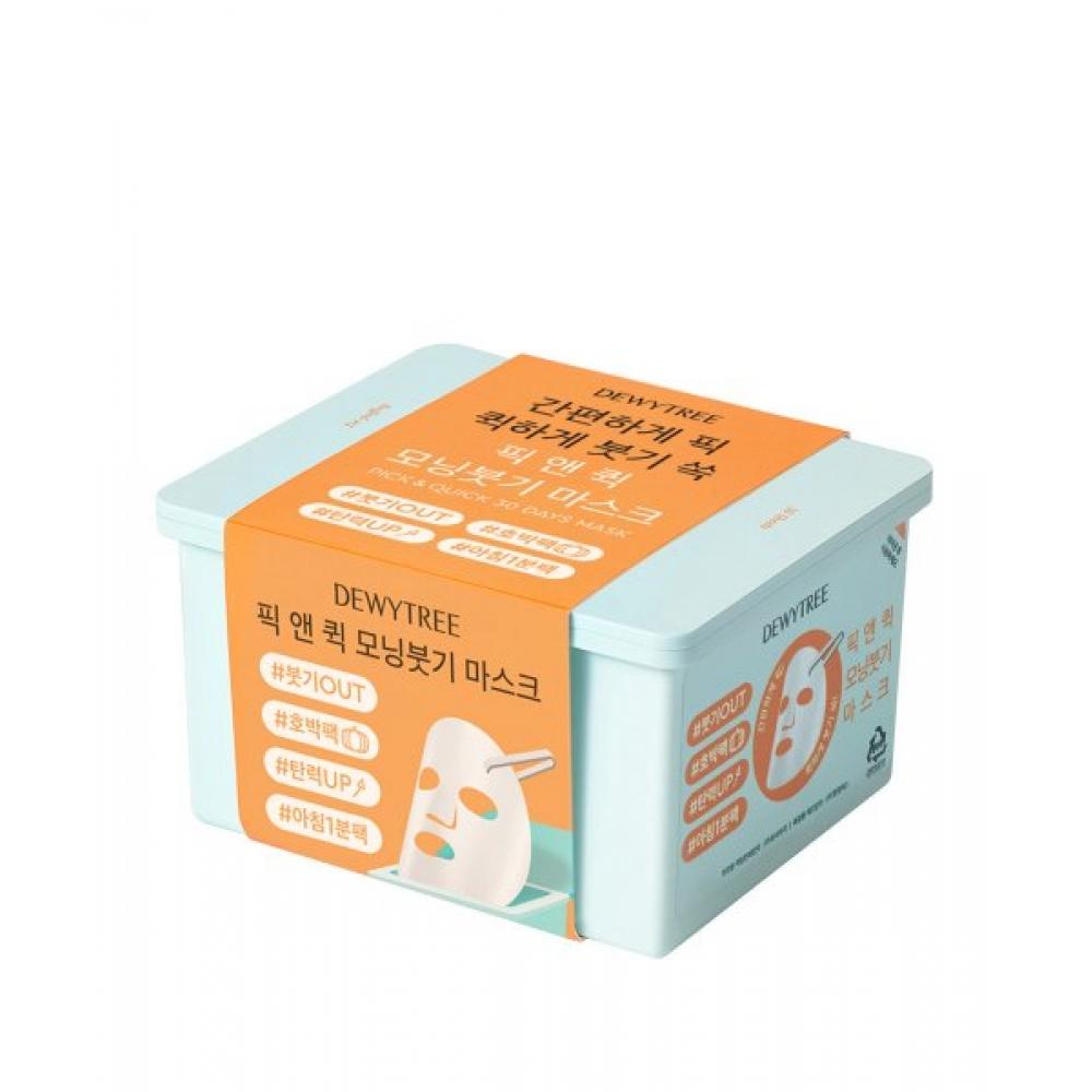 Dewytree Pick Quick Morning Puffiness Mask 30 Sheets none