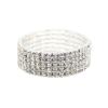 S061 Yiwu, Fashionable Super Flash Full Diamond Single Row Elastic Bracelet Bracelet Bracelet Jewelry