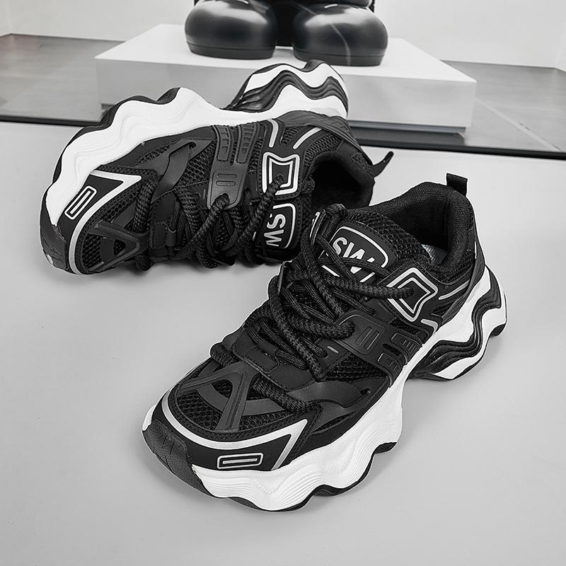 Fashion Platform Athletic Shoes For Men Sport Street Men's Sneakers Trainers Good Quality Casual Walking Shoes Sneakers Male