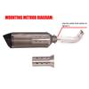 Motorcycle Exhaust Pipe Muffler Exhaust Muffler Insert Baffle Silencer Noise Eliminator Pipe Noise Sound Eliminator Accurate