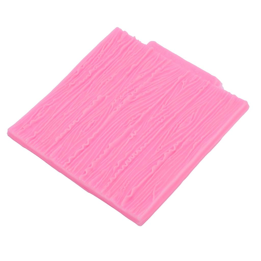 Wood Grain Tree Bark Silicone Fondant Pattern Baking Decoration for Candy Ice Tray Chocolate Gumpaste Cake Decorating