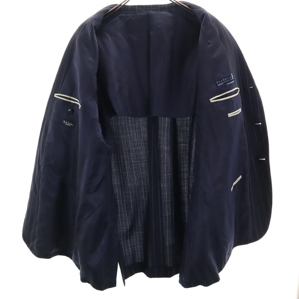 Paul Smith LONDON Made In Japan Stripe Pants Suit Setup Navy System Men's Used