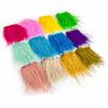 Feather1Meter Natural Ostrish Feather Trim Fringe 6-18cm DIY Feather Ribbon for Dress Clothing Sewing Crafts
