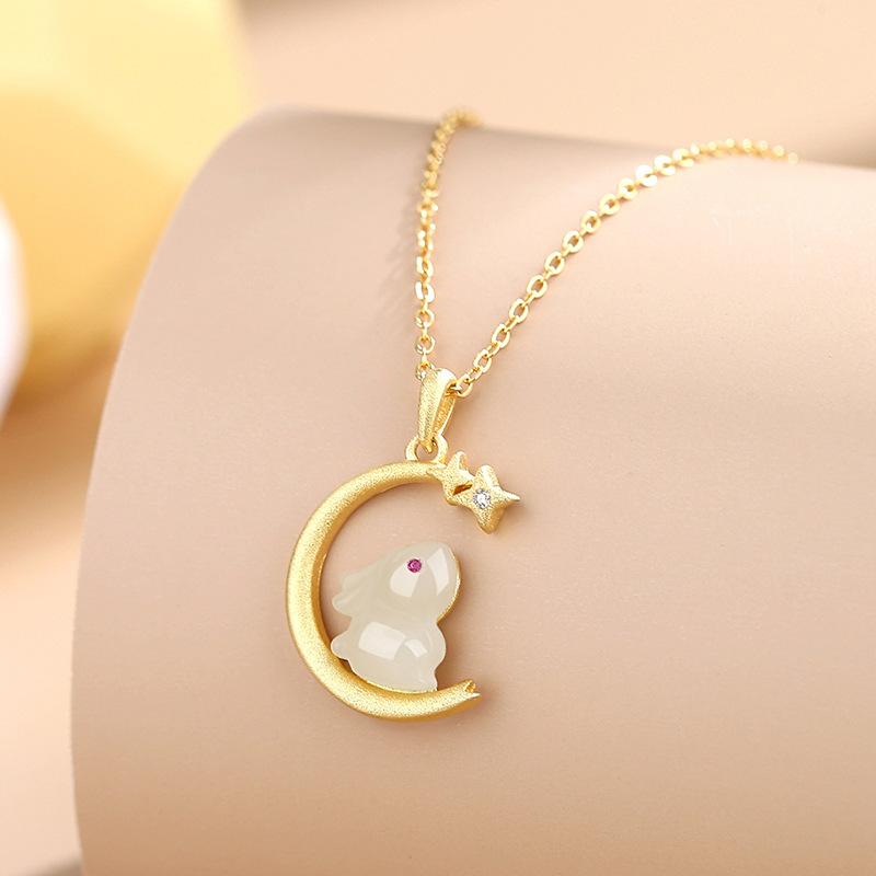 

Танциз Стерлингового Серебра 925 Классическое Женское Ожерелье Кулон Циркон Модный Подарок золотой