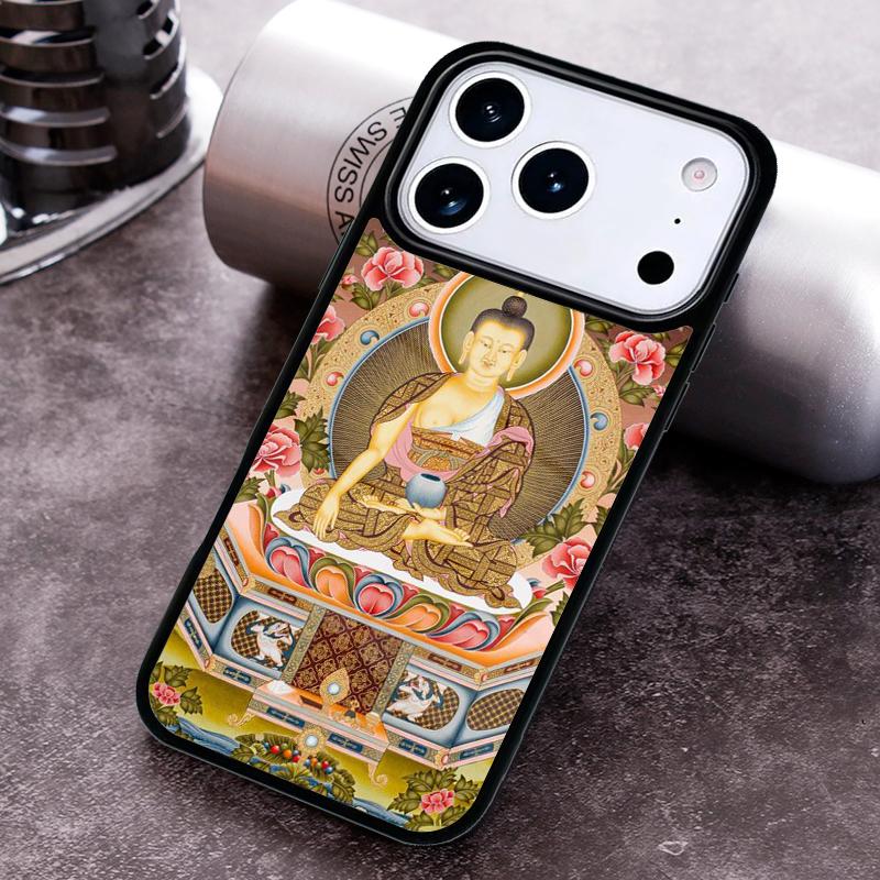 Lord Buddha Handyhülle für iPhone 17 16 15 Pro Max Air 14 13 12 11 Plus Stoßfeste Capa Hülle