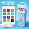 Mark Pen 24 Colors, Primary School Watercolor Pen 48 Colors, Art Supplies Brushes, Children's Safe and Non-toxic Double-ended Watercolor Pen