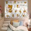 RRilakkumaS Printed Large Wall Tapestry Hanging Tarot Hippie Wall Rugs Dorm Art Home Decor Tapestry Bedroom Bedside Tapestry