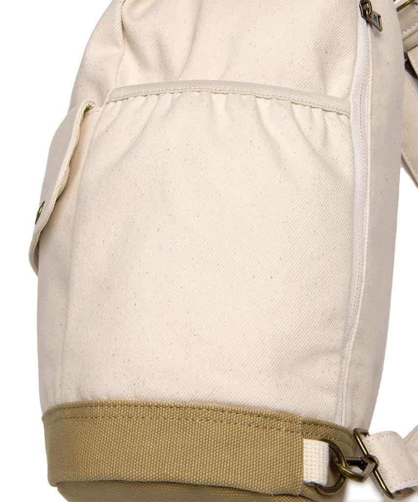 Lee Two-Way Bucket Backpack Ivory