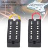 Humbucker Pickup Set Open Style 2 Holes Double Coil Pickup for 4 String Electric Bass Guitar