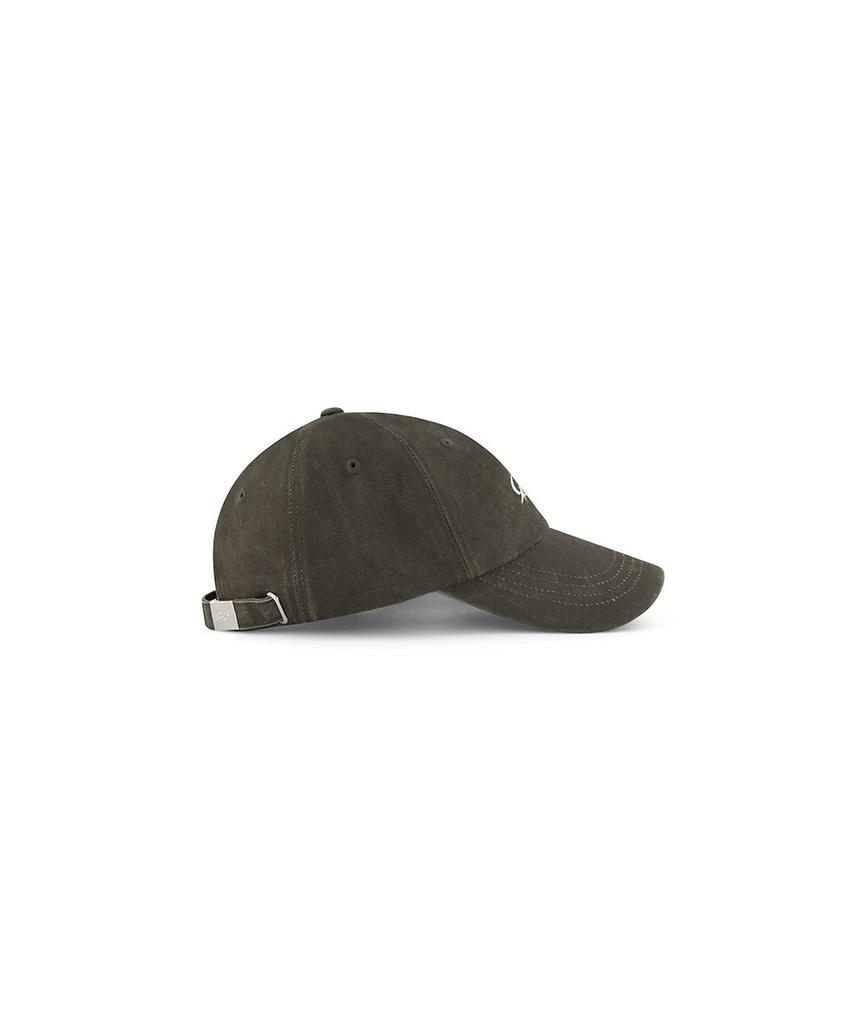 51Peosenteu Washed Logo Cap - Brown