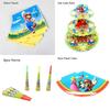 Super Mario Themed Birthday Party Supplies With Colorful Banners Cups And Napkins