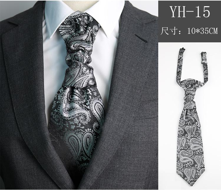 Men'S Tie, Wedding Groom Dinner Meeting Suit Gentleman'S Dress British Burgundy Silk Hong Kong Knot