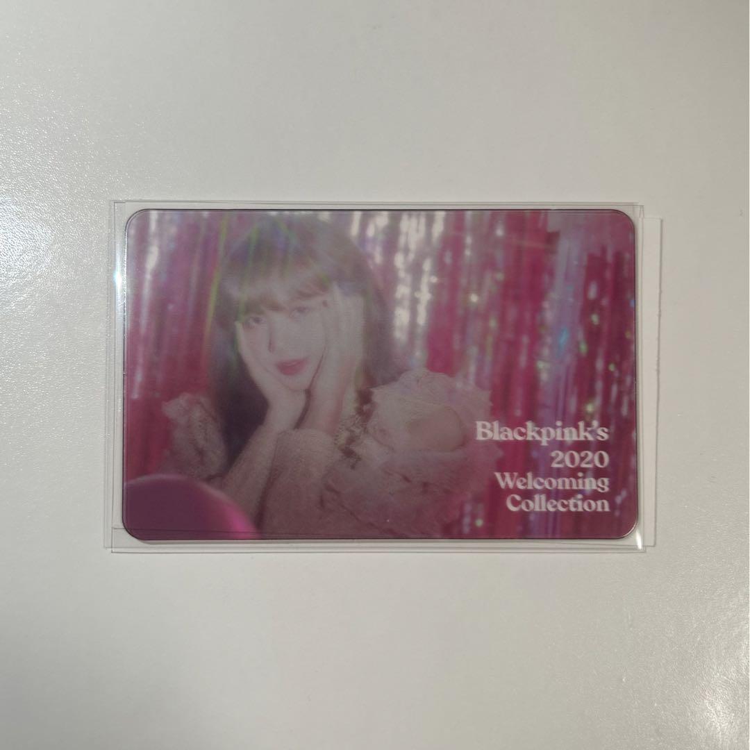 

[USED] BLACKPINK welcoming collection Lisa trading card