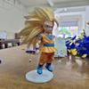 20cm Anime Dragon Ball Z Doll Super V3 Wukong Action Doll Handmade Anime Character Dbz Pvc Series Model Toy Gift