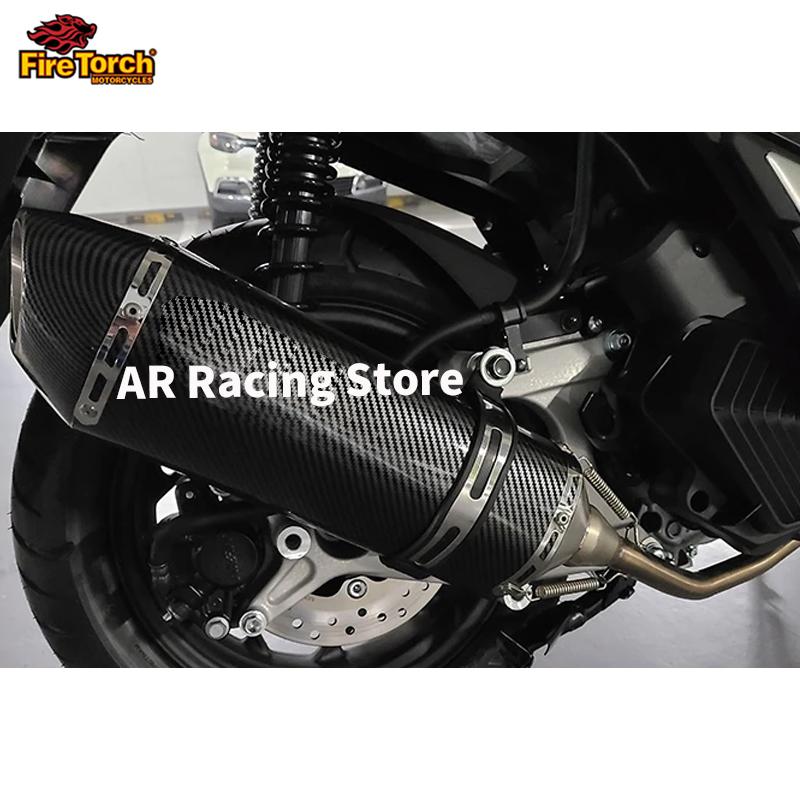 PCX 125 150 Motorcycle Scooter Exhaust Muffler Full System Pipe Slip On Escape Moto Fit For HONDA PCX125 PCX150 2018 2019 2020