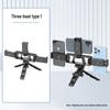 4S Auto Show & Outdoor Photography Tripod: Dual Phone Stand for Live Streaming and Desktop Shooting