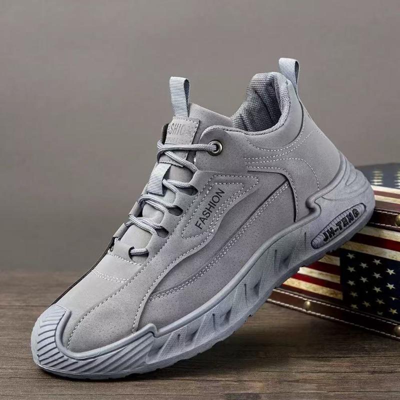 Large size men's shoes single cotton outdoor men's casual sports shoes soft sole hiking tooling labor insurance work shoes