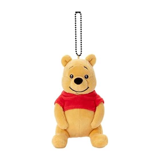 TAKARATOMY A.R.T.S Disney Disney Character Funny Face Ball Chain Mascot Winnie the Pooh J Plush Toy Height Approx. 12cm