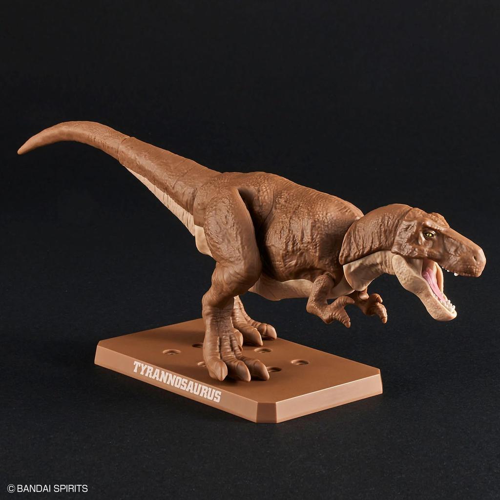 BANDAI SPIRITS Planosaurus și Set Dinozaur Aerian Model Plastic Terestru, Marin, Codificat pe Culori