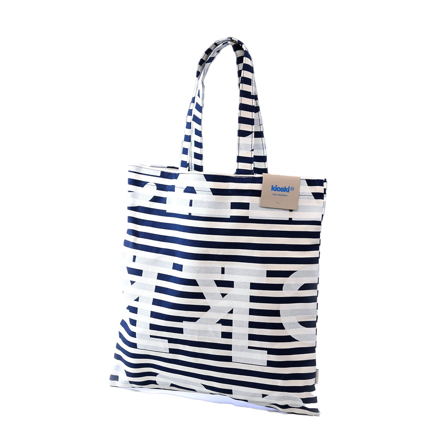 

Сумка-тоут Pieni Ahkera Tasa Логотип Темно-синій x Молочний 091176 150 [Marimekko] Жіночий [Товар] синій