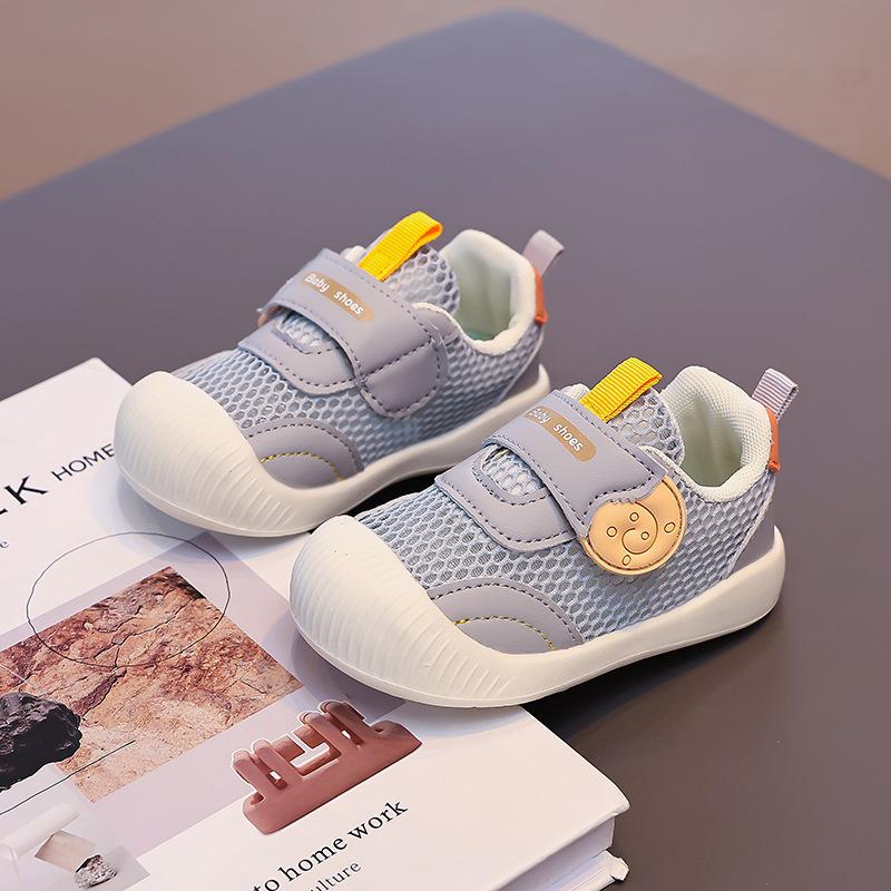 Breathable Mesh Toddler Walking Shoes for Boys & Girls - Soft Sole for Spring/Summer