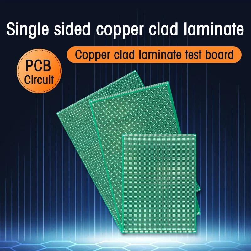 1PCS PCB Prototype Single Side Board 15x20cm 20x30cm Protoboard Green Fiberglass Plate Diy Universal Circuit Boards