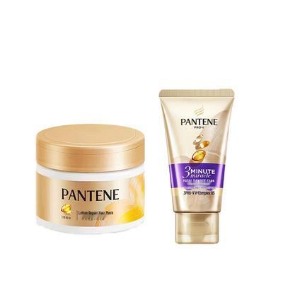 Pantene Deep Repair Haarmaske & Spülung Set