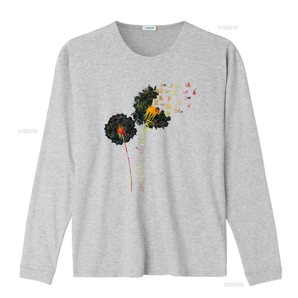Flower Occupational Therapy Costume OT Therapist T Shirt Vintage Washed Versatile Casual Soft Stylish Unisex Designer Clothes
