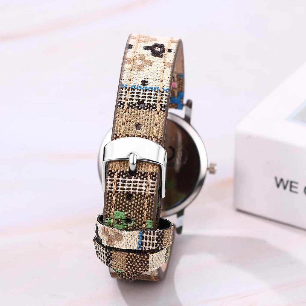 Bohemian Wristwatch with Braided Adjustable Genuine Quartz Analog Large Easy To Stylish Cute and Casual Day Gift for Her Women's Strap Length,