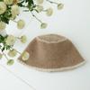 New Arrivals Open Run Wool Color Block Bucket Hat Women