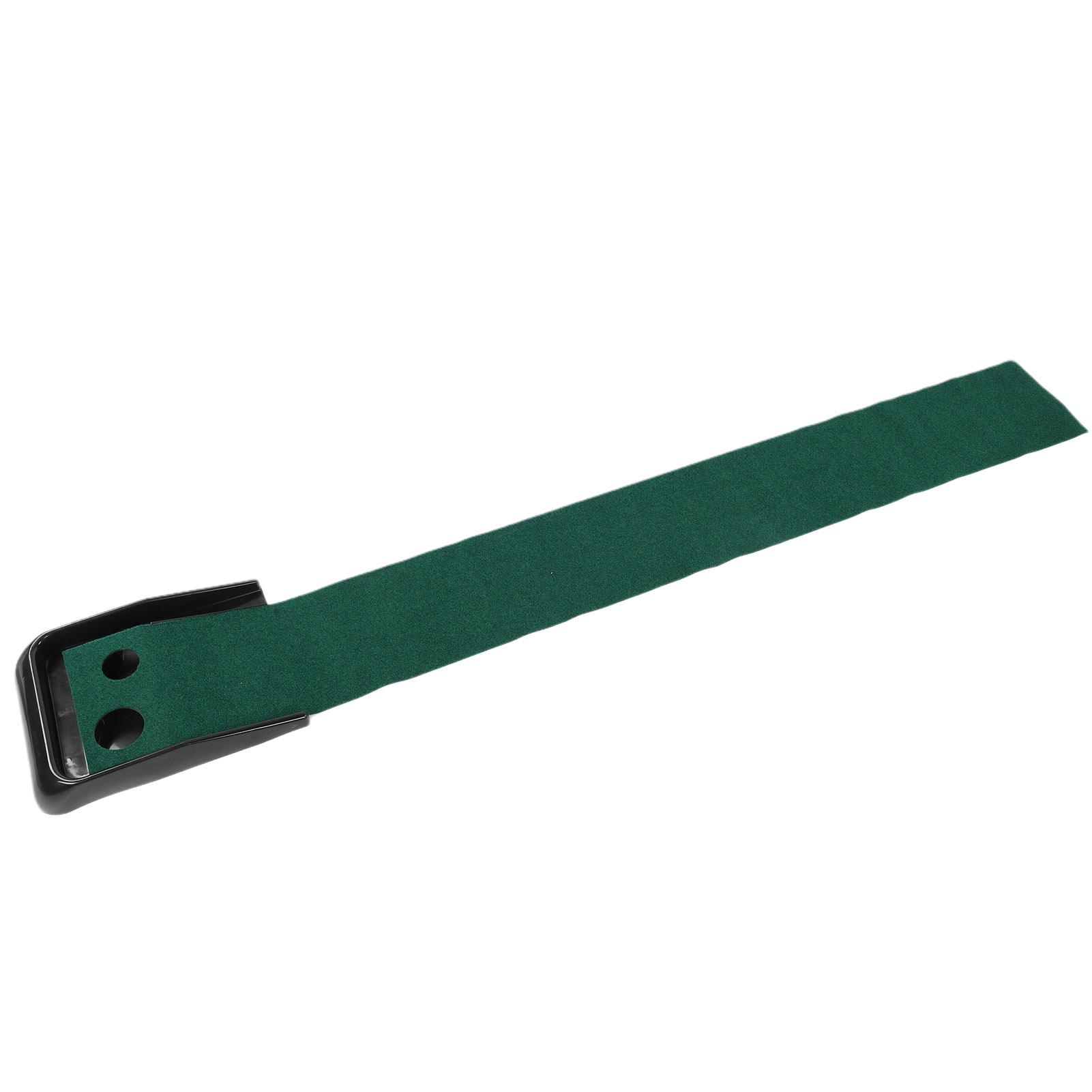 2.5M Indoor Golf Putting Trainer Foldable Practice Putting Mat Golf Green Fairway Pad