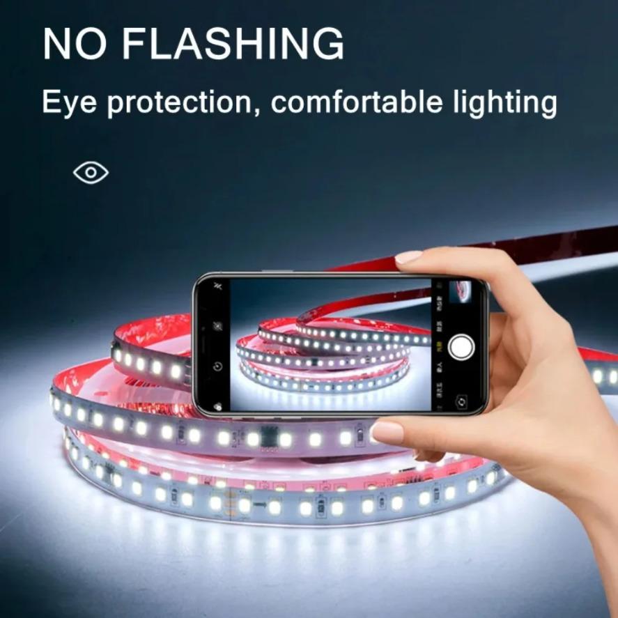 5M 10M DC24 WS2811 Running Water Flowing LED Strip Light SMD2835 Horse Race Pixel Addressable Flexible Linear Lamp Set