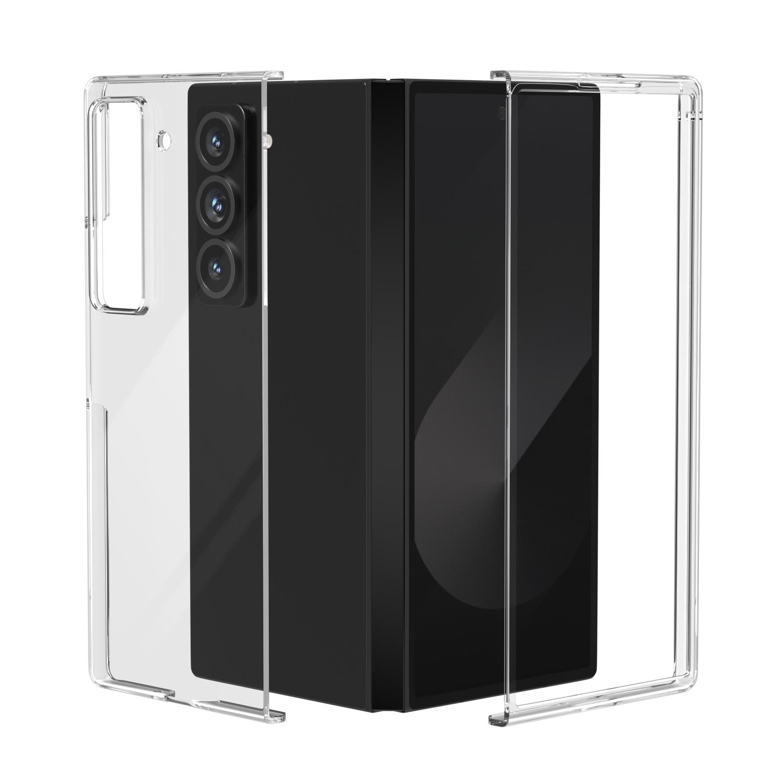 

For Samsung Galaxy Z Fold Special Clear Case Anti-Drop Hard PC Phone Cover Style A