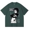 230 Gsm 100% Cotton HXH V9 Shizuku Print Unisex Heavy Cotton T Shirt