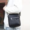 Men's PU Leather Crossbody Shoulder Bags High Quality Tote Fashion Business Man Messenger Bag Leather Bags Fanny Pack