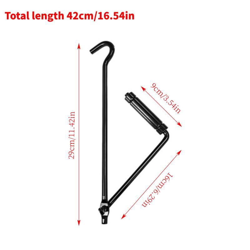 

Folding Scissor Car Jack Crank Lever Handle Lift Rod Post Universal Tool