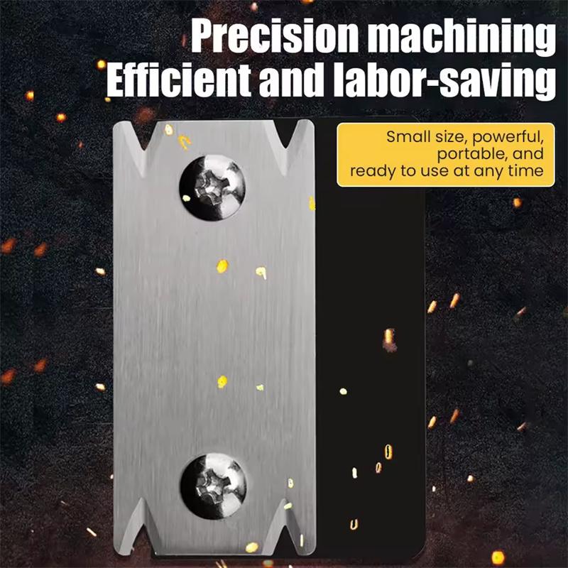 1pc Metal Edge Banding Trimmer Manual Right Angle Woodworking Edge Corner Planer Scraper Deburring Tool Woodworking Hand Tool