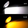 2Pcs LED Licht Super Helle Energiesparende Aluminium Eagle Eye Tagfahrlicht Lampe Birne für Auto
