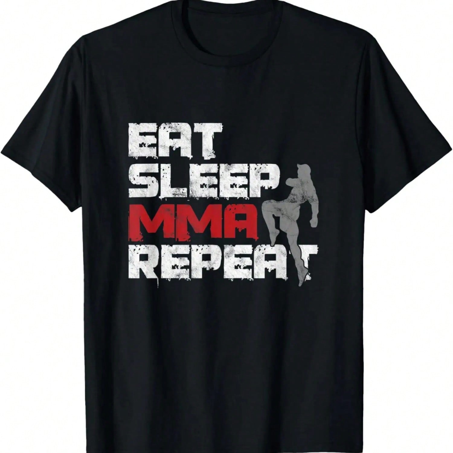 Mixed Martial Arts Artist Fighters Eating Sleep MMA T-Shirt S разноцветный