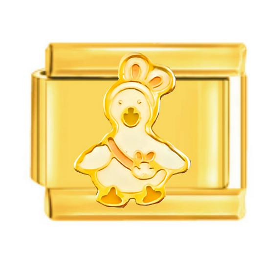 Gold Cartoon Character Titanium Steel Elastic Bracelet