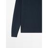 Masimodutti Round Neck Cotton Knit Sweater