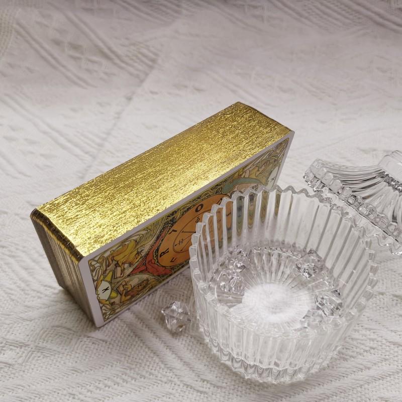 Gold Art Smith Beliebter Spirit Eye Waite Tarotkarten 10.3*6 ohne Rand